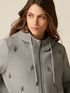 Scuba jacket with jewel embellishments image number 2
