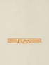 Belt with double ring buckle image number 1