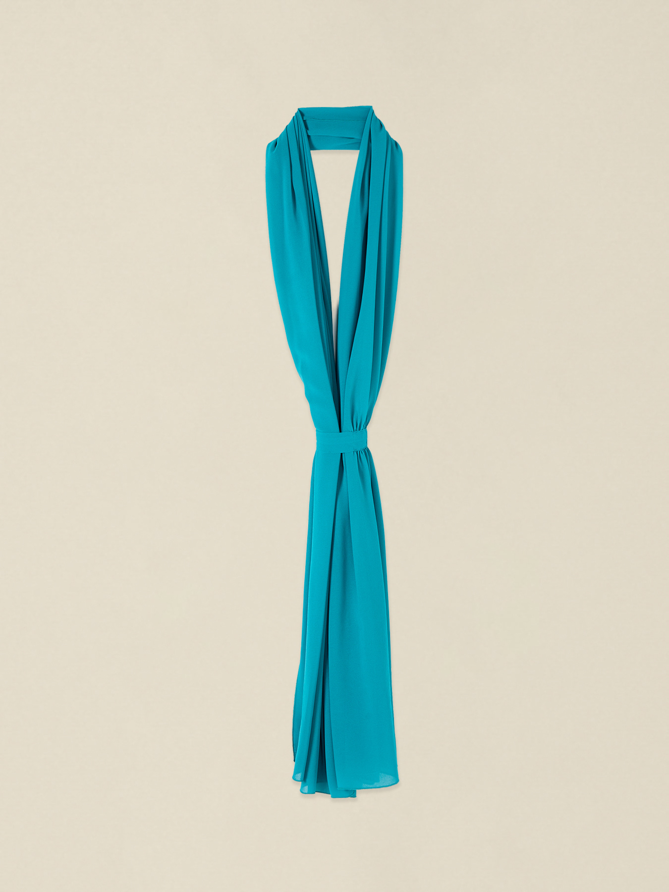 Stola aus Georgette mit Schlaufe image number 1