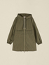 Parka con cremallera y capucha image number 3