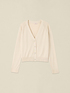 Short lurex cardigan image number 3