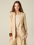 Viscose blend blazer with three-quarter sleeves image number 0