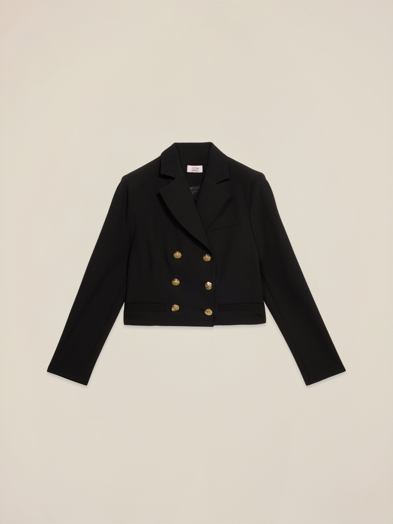 Blazer cropped doppiopetto image number 3