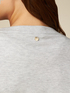 V-neck cardigan with lurex borders image number 2