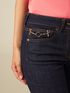 Jeans little flare Shanghai con dettaglio catena image number 2