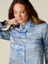 Camicia in raso fantasia image number 2