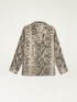 Snake print blouse image number 3