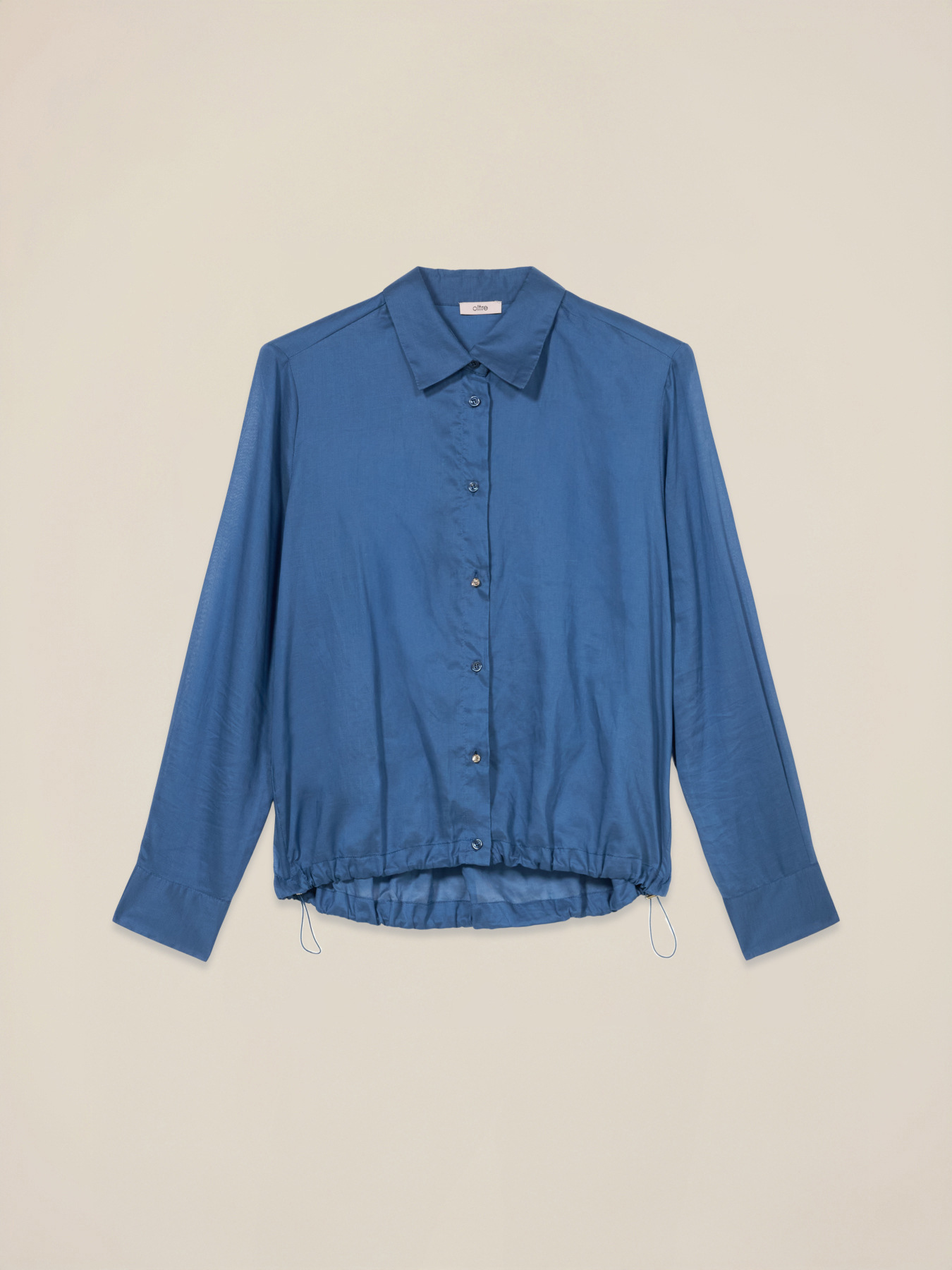 Camicia con coulisse al fondo image number 3