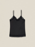 Top lingerie in raso e pizzo image number 3