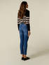 Skinny-Jeans washed mit Nieten am Beinabschluss image number 1