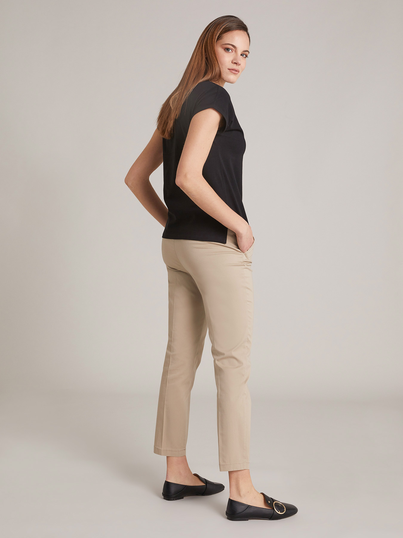 Pantalon cigarette New York image number 1