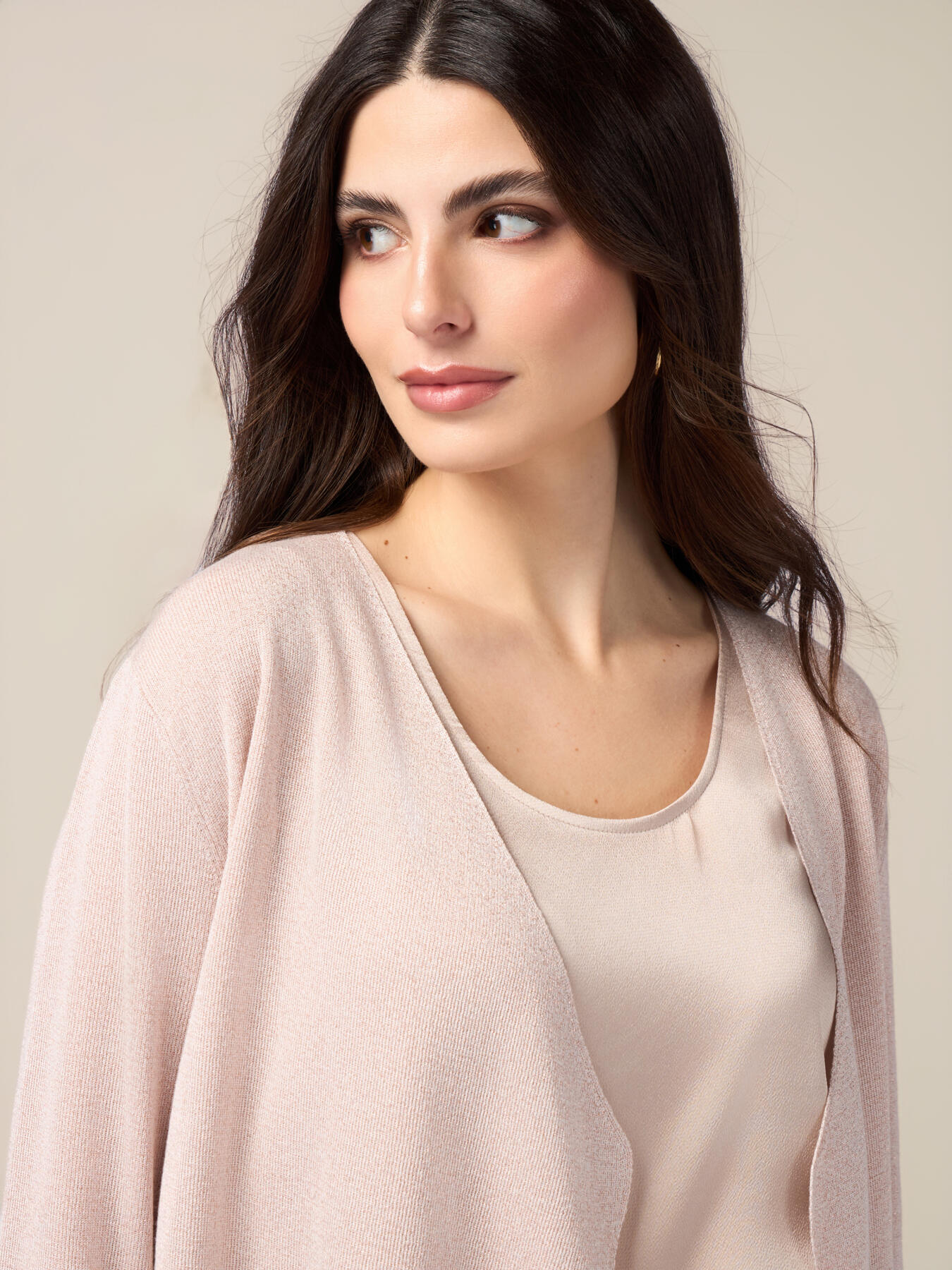 Kurzer Lurex-Cardigan image number 2
