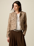 Strukturierte Jacke mit Pailletten image number 0