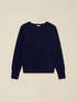 Maglia girocollo in puro cashmere image number 3