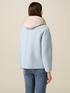 Short scuba coat with quilted panels image number 1