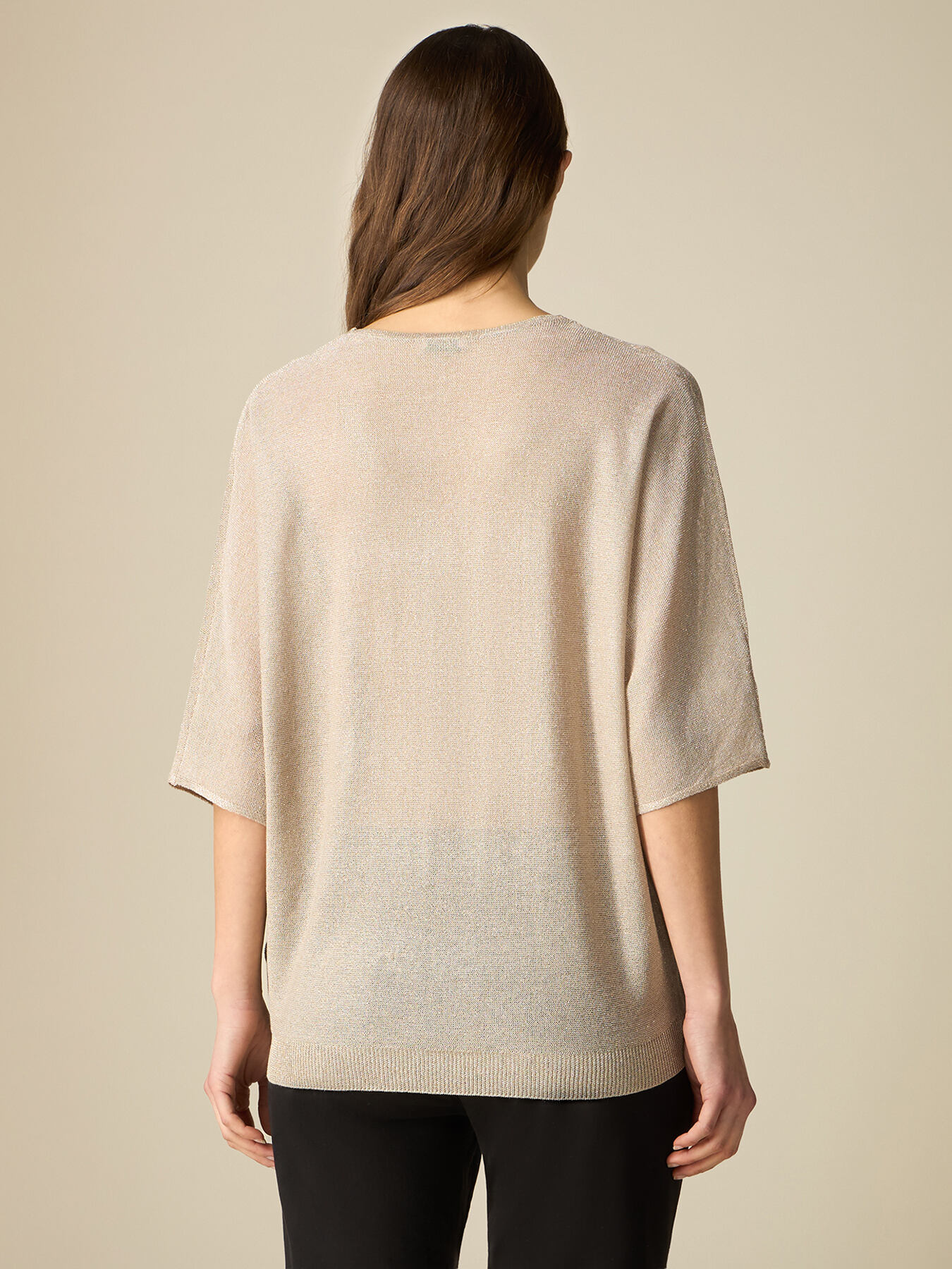 Pull lurex kimono image number 1