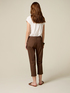 Pantalon capri en m&eacute;lange de coton image number 1