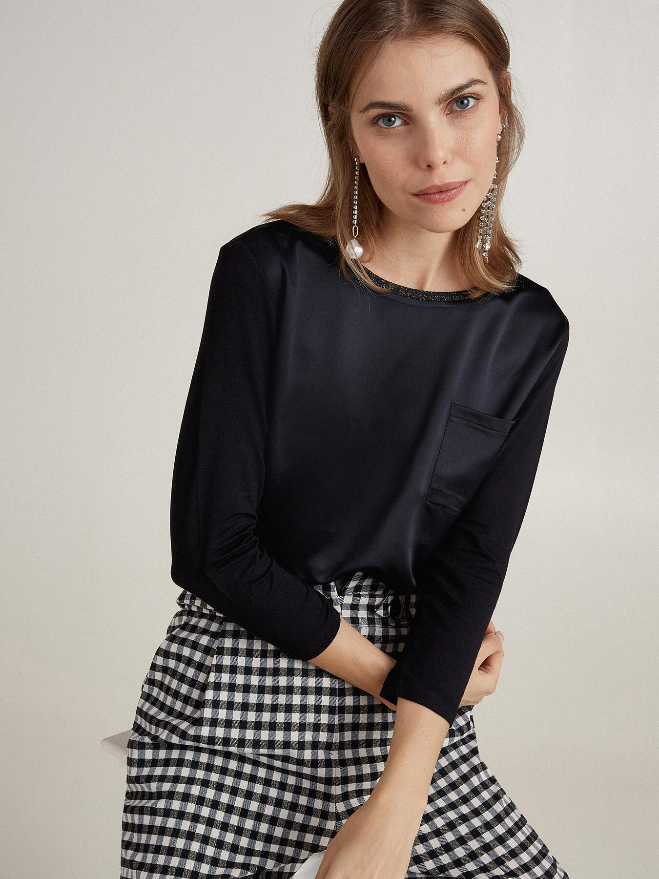 Orecchini pendenti asimmetrici image number 0