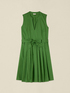 Flare dress in poplin image number 3