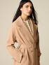 Long trench coat with belt image number 2