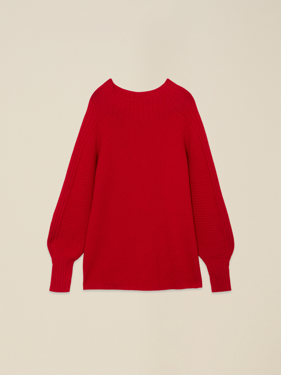 Oversize-Rollkragenpullover