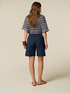 Bermudas de gabardina mezcla de algod&oacute;n image number 1