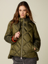 &Uuml;bergro&szlig;e gesteppte Steppjacke mit Kapuze image number 0
