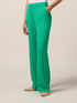 Pantaloni wide leg in tessuto fluido image number 3