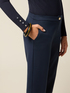 Regular trousers in Milano stitch image number 2