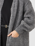 Oversized mohair blend cardigan image number 2