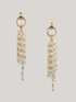 Multi-strand earrings with pearls image number 2