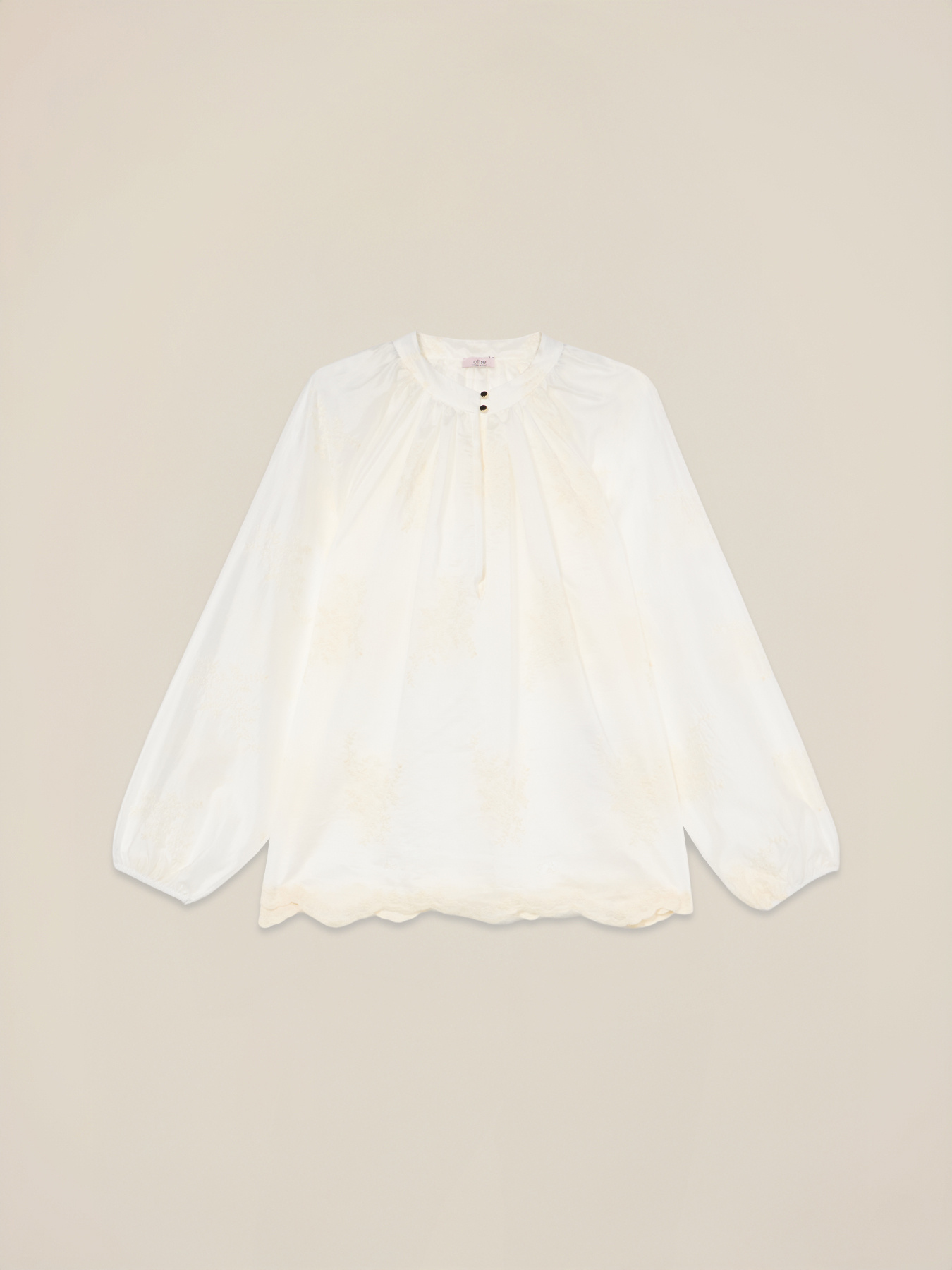 Bestickte Voile-Bluse image number 3