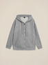 Sudadera con cremallera y cristales en las mangas image number 3