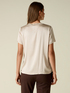 Blouse en satin m&eacute;lang&eacute; viscose image number 1
