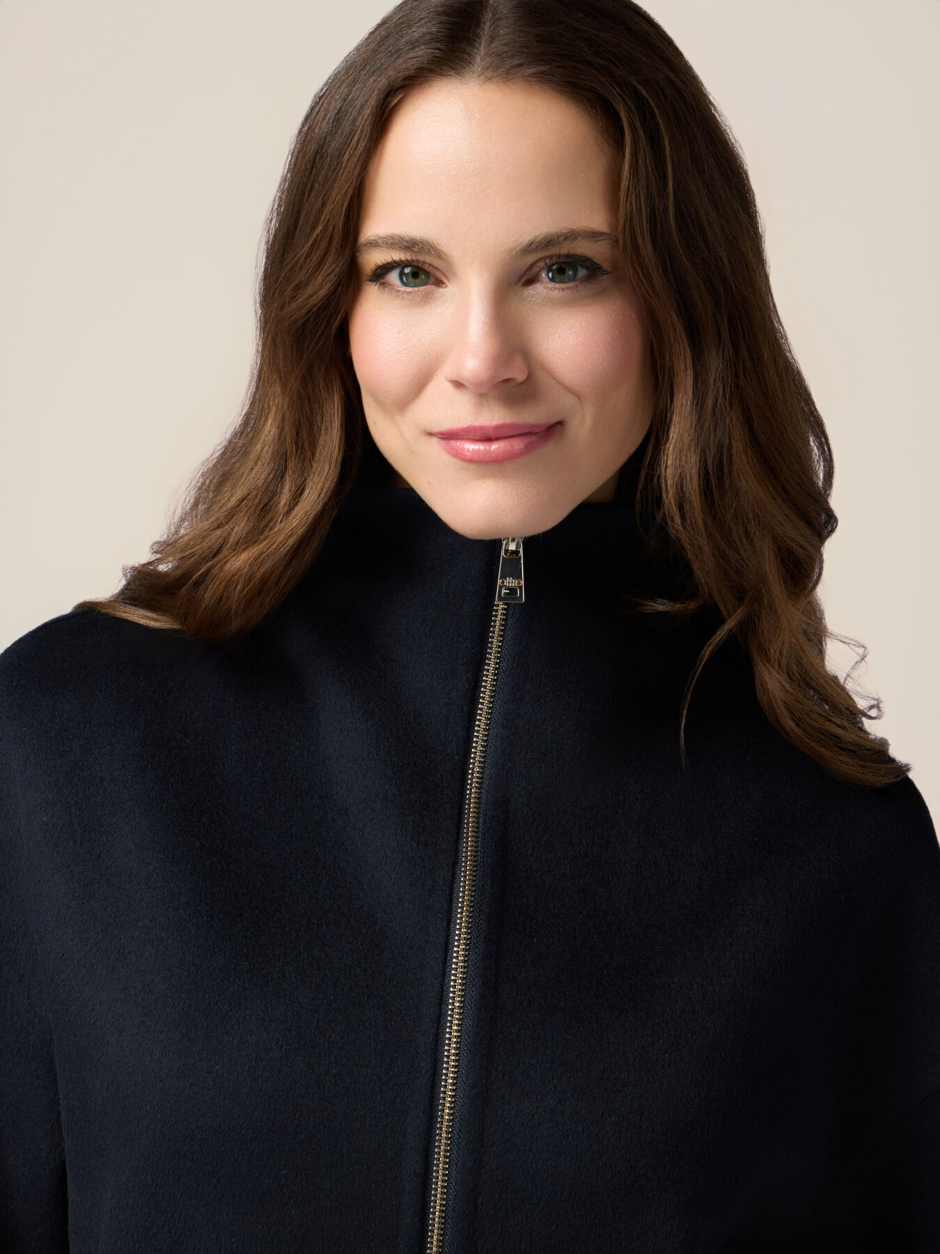 Wool blend cloth jacket image number 2