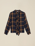 Flannel shirt with ruffles image number 3