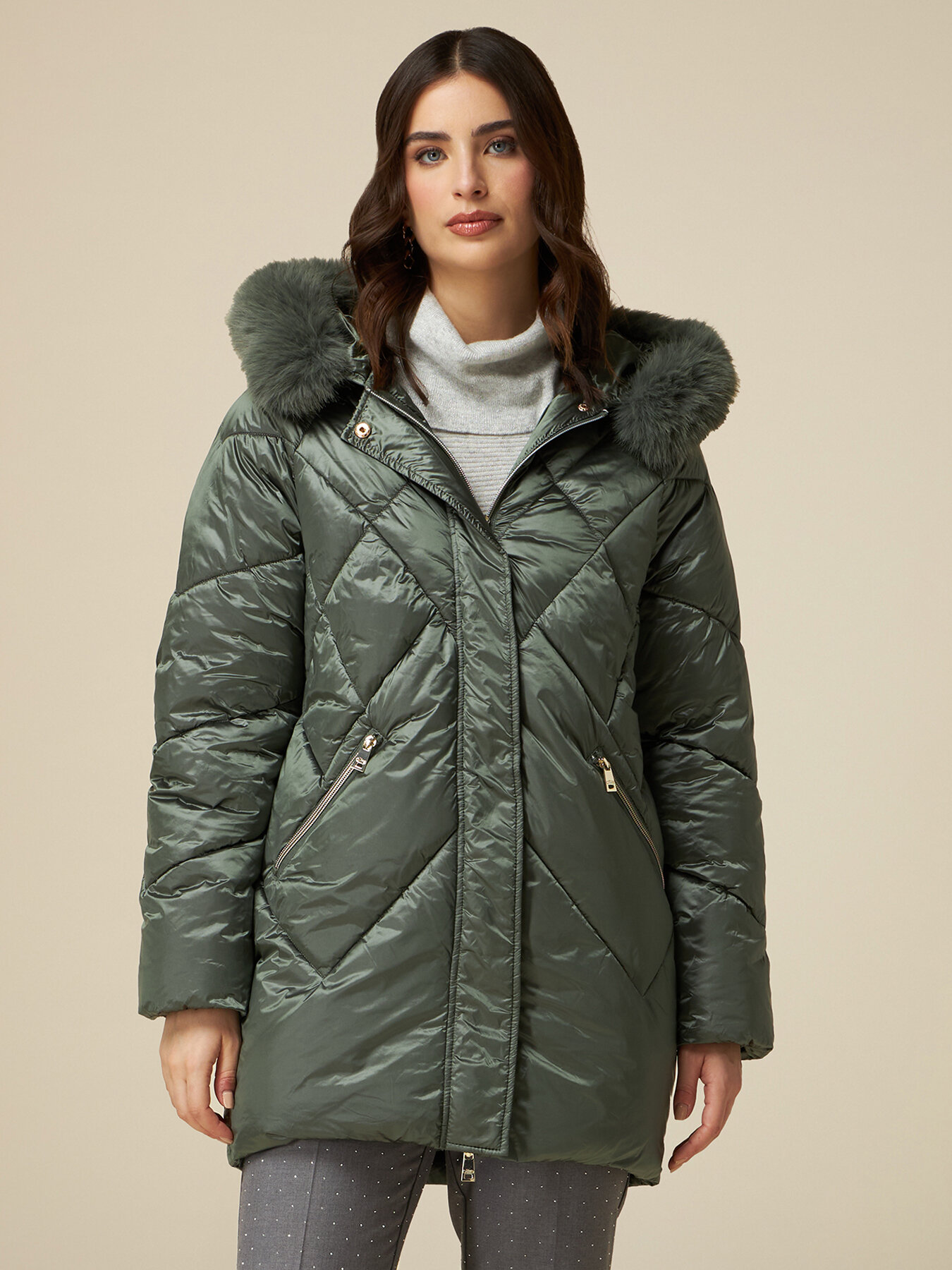 Piumino cocoon trapuntato image number 0