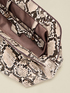Clutch with reptile-effect print image number 3