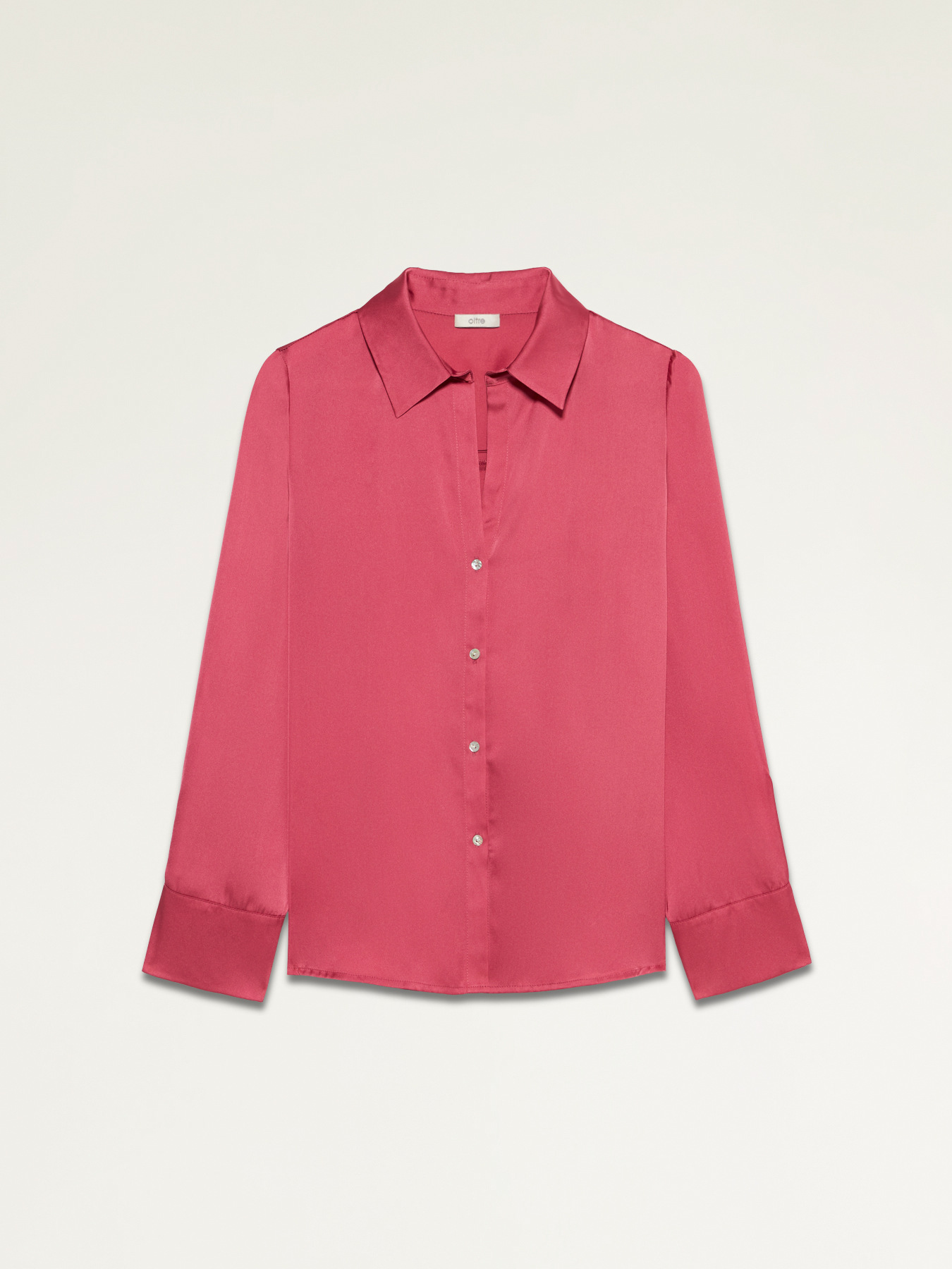 Camicia in raso image number 4