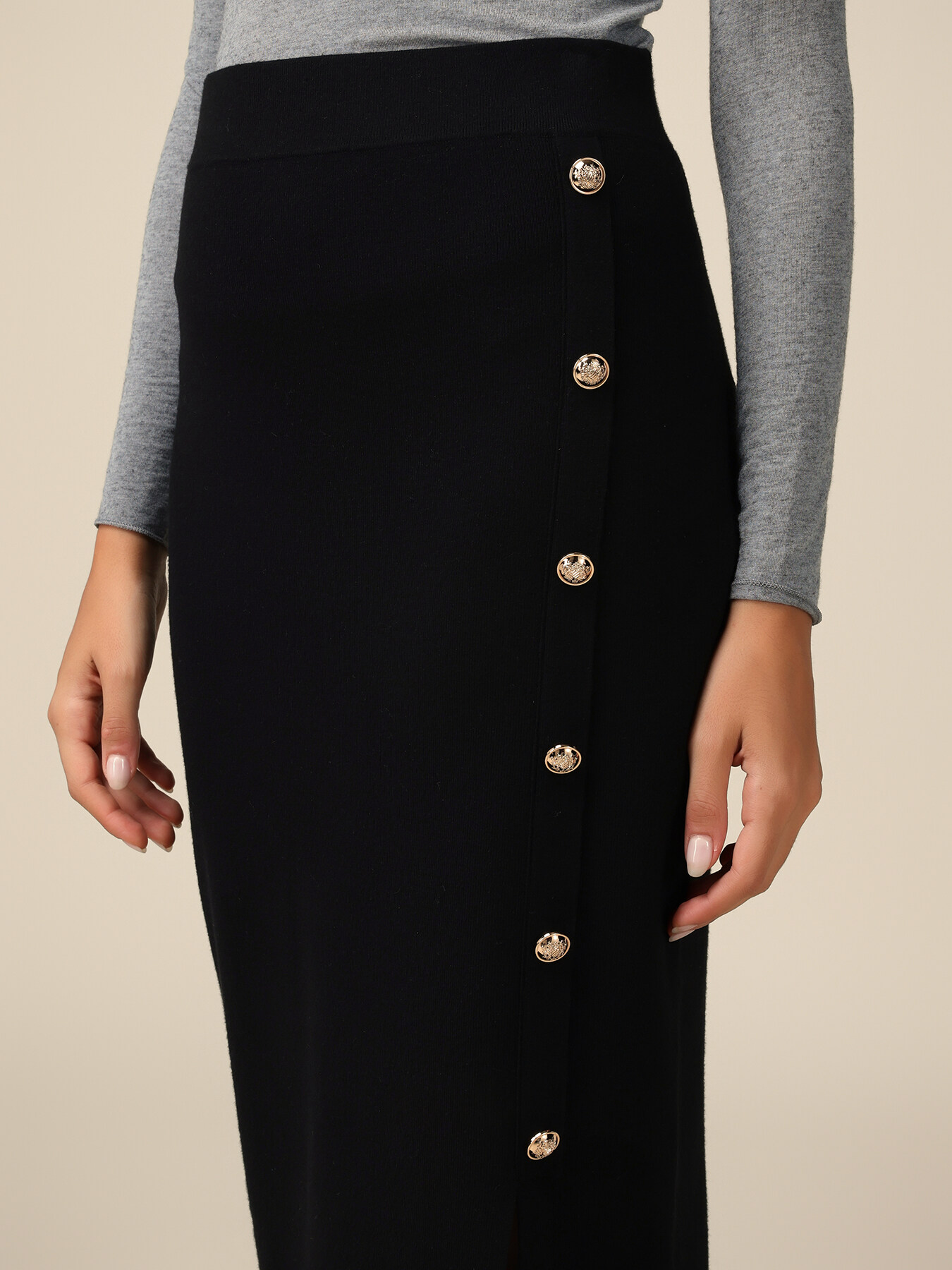 Etuirock aus Strick image number 2