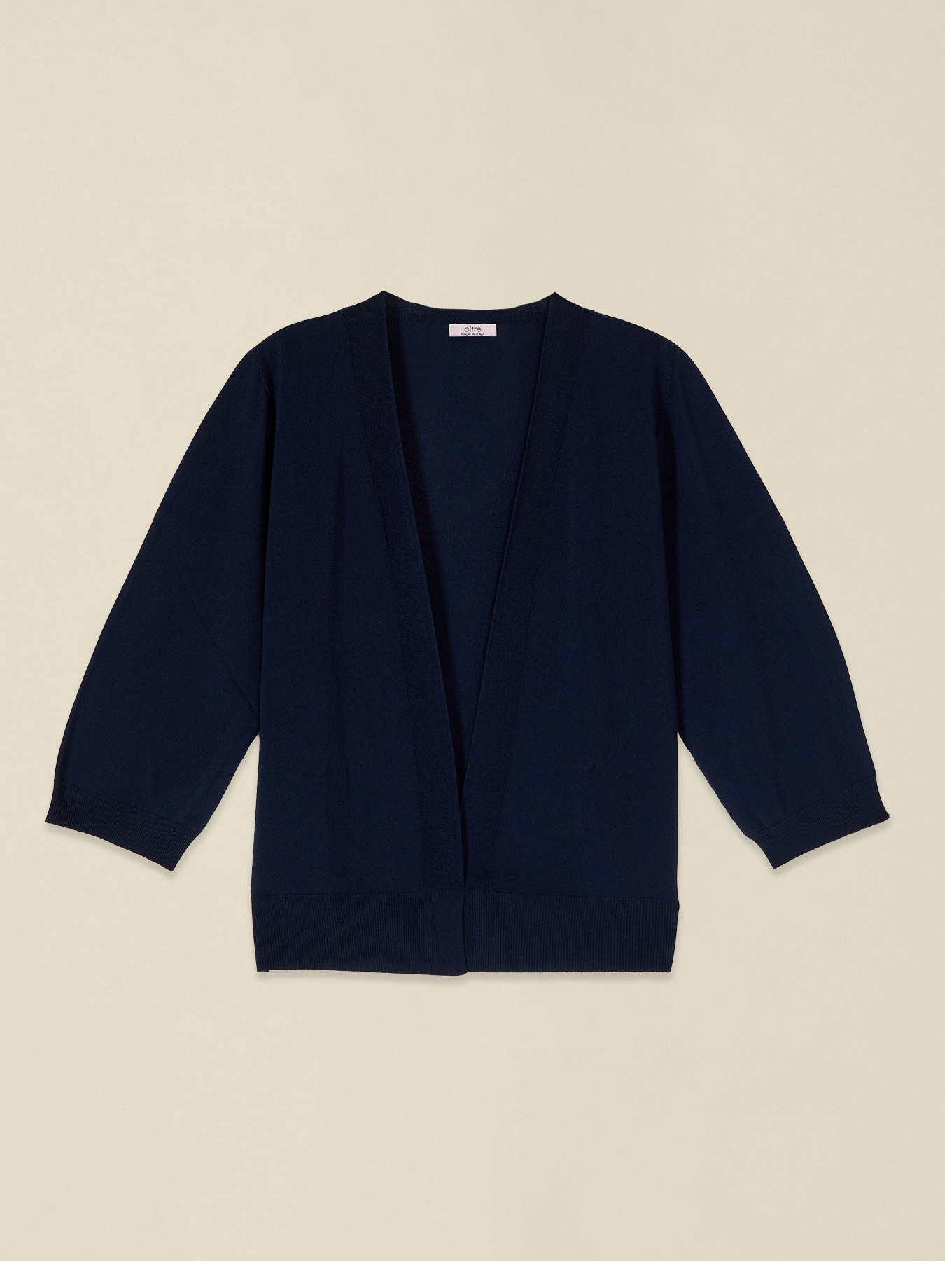 Cardigan seamless misto viscosa image number 3