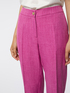 Pantalones pitillo de tejido m&eacute;lange image number 2