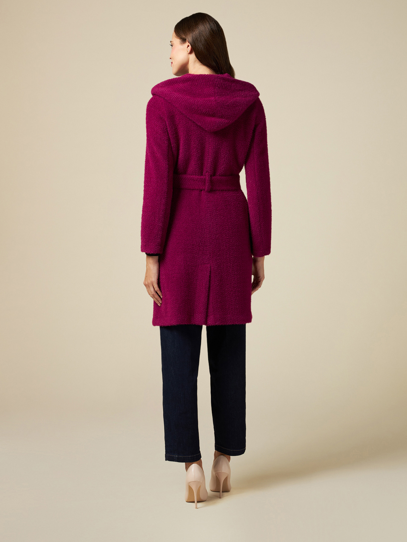 Abrigo sin forro con capucha image number 1