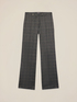 Pantalon palazzo &agrave; carreaux image number 4