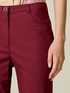 Cotton blend capri pants image number 2