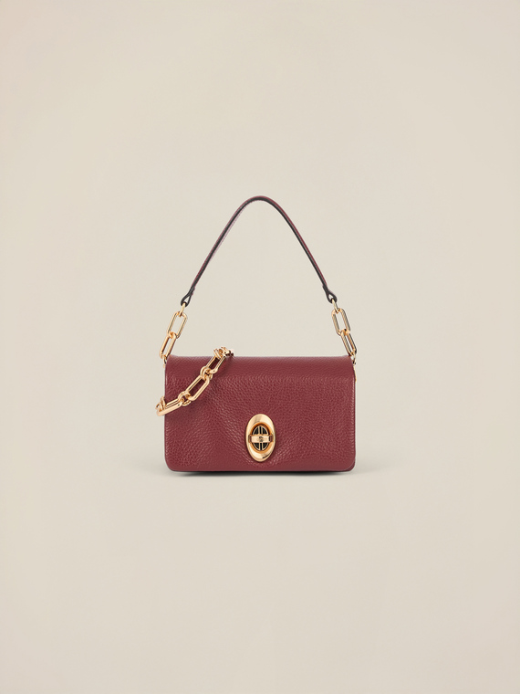 Kleine Umh&auml;ngetasche aus echtem Leder