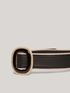 Two-tone leather belt image number 2