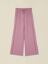 Joggers palazzo cu piping image number 4