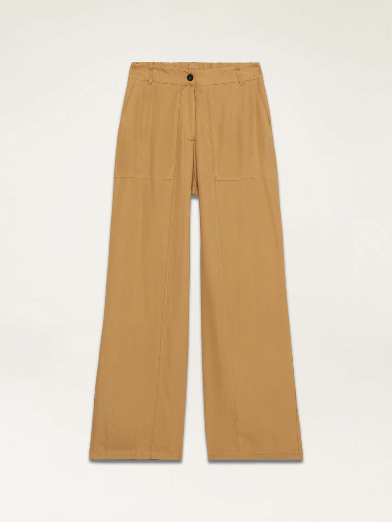 Palazzo-Hose aus weich fallendem Stoff image number 4