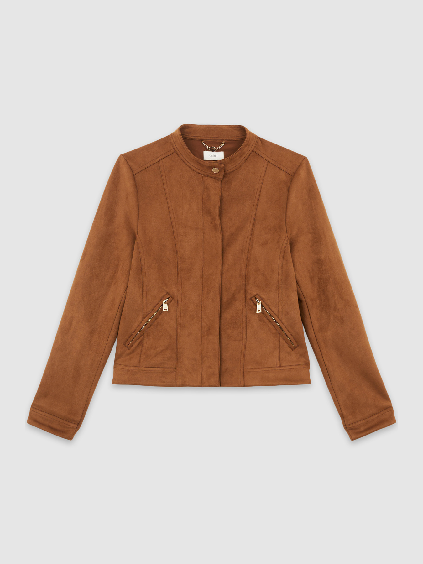 Suede-effect jacket image number 3